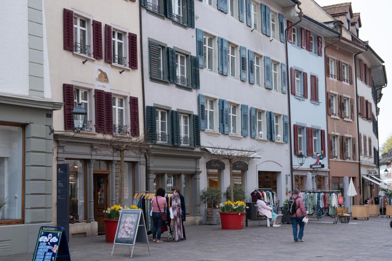Unterkunft "Rathaus" Altstadt, Rheinfelden Schweiz エクステリア 写真